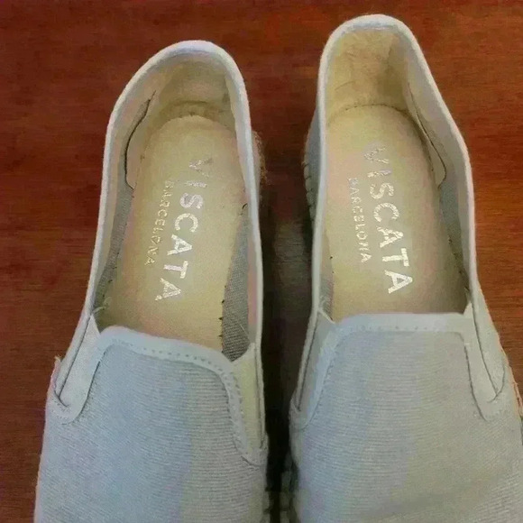 Viscata Barcelona Castell Canvas Espadrille Platforms - Picture 9 of 16